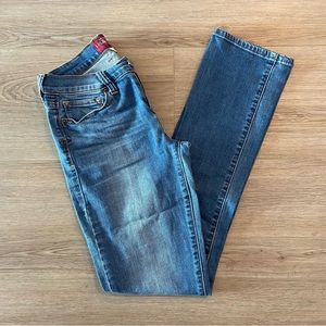 Lucky Brand “Sofia Straight” medium-wash jeans, size 2/26